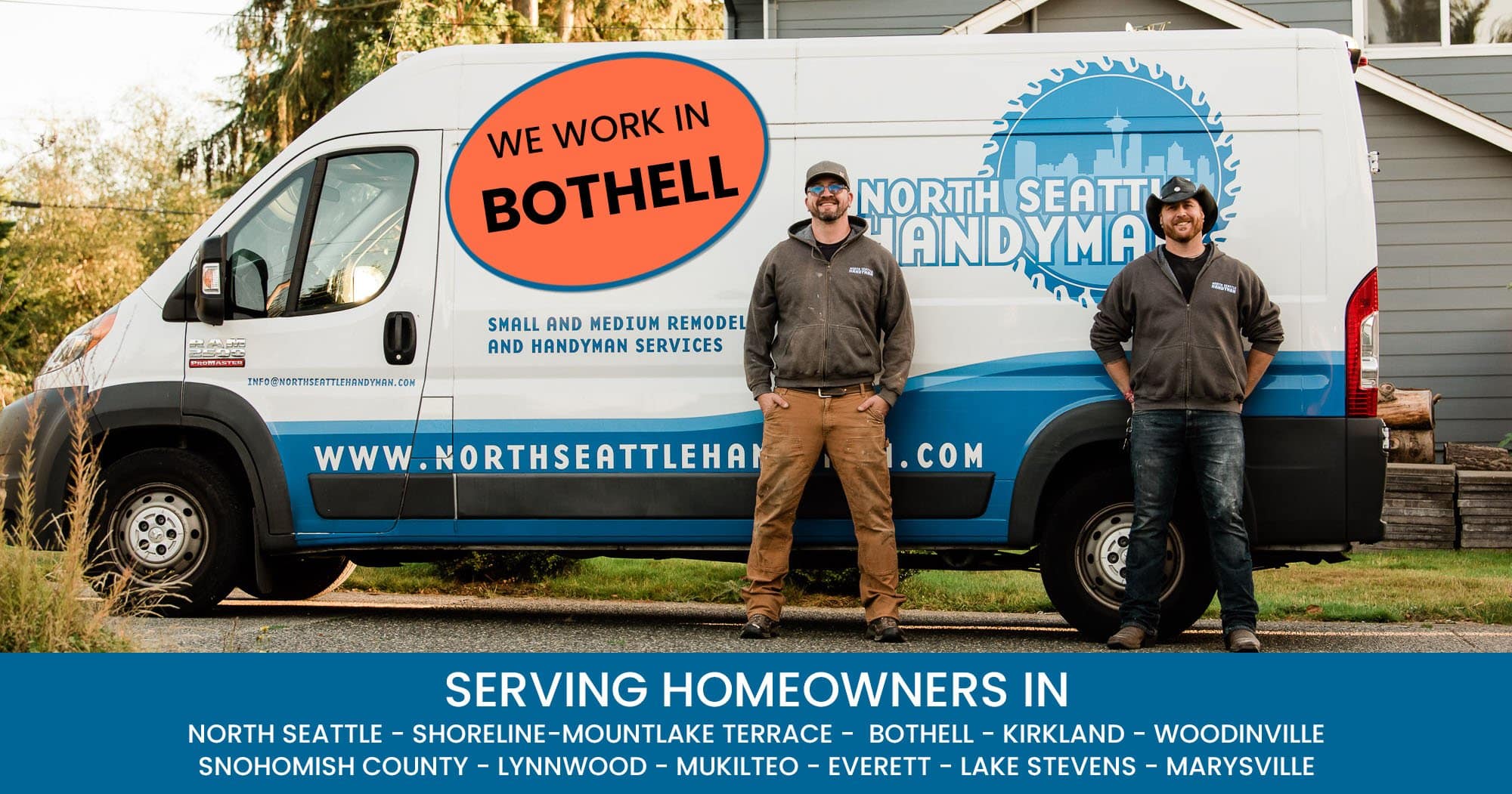 Bothell Handyman Services from North Seattle Handyman