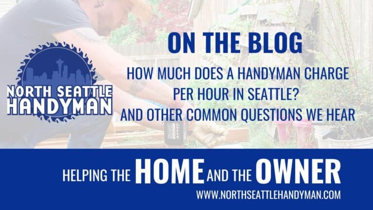 how much does a handyman charge in seattle
